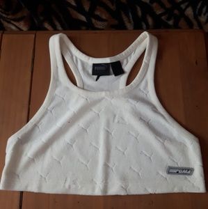 Puma X Fenty Rihanna Jacquard Terry Crop Tank Top